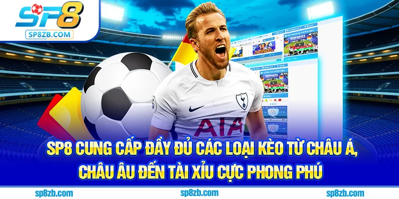 SP8 cung cấp đầy đủ các loại kèo từ châu Á, châu Âu đến tài xỉu cực phong phú