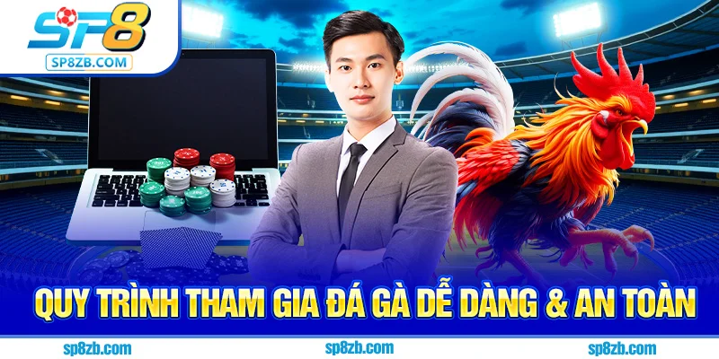Quy trình tham gia đá gà dễ dàng & an toàn
