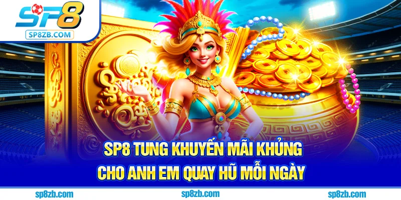 SP8 tung khuyến mãi khủng cho anh em quay hũ mỗi ngày