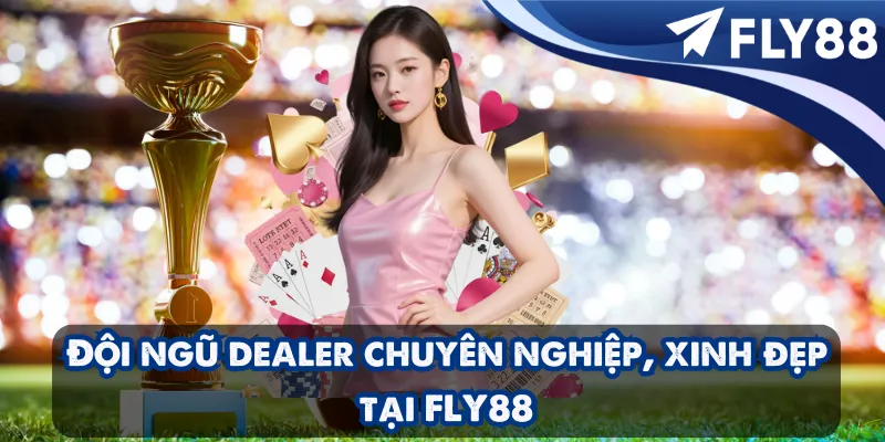 Đội ngũ dealer chuyên nghiệp, xinh đẹp tại FLY88